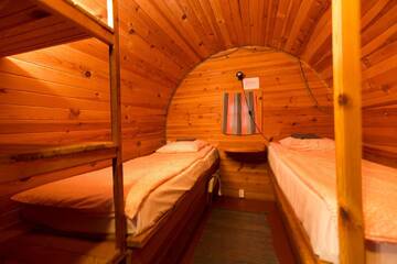 Фото номера Двухместный номер с 2 отдельными кроватями Кемпинги Vetsi Talli Holiday Village г. Kassari 6