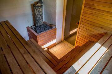 Фото номера Дом с 2 спальнями Дома для отпуска Holiday Home with Sauna г. Kassari 10